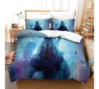 Ensemble De Housse De Couette Godzilla Vs Kong Parure De Lit Housse De Couette Godzilla King