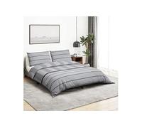 vidaXL Ensemble de housse de couette 136437 Gris 220x240 cm Coton