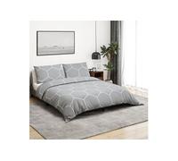 Ensemble de Housse de Couette Noir 200x200 cm Coton Literie Chambre vidaXL