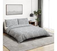 Ensemble de Housse de Couette Noir 200x200 cm Coton Literie Chambre vidaXL