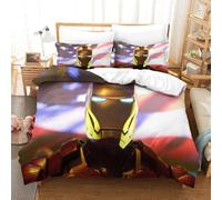 Ensemble De Housse De Couette Iron Man Parure De Lit Housse De Couette Affiche De Film Single