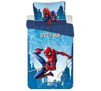 Ensemble de housse de couette - JERRY FABRICS - Spiderman - 100% coton - Taille 140x200 cm - Lavable à 40°