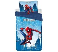 Ensemble de housse de couette - JERRY FABRICS - Spiderman - 100% coton - Taille 140x200 cm - Lavable à 40°