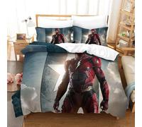 Ensemble De Housse De Couette Justice League Parure De Lit Housse De Couette Affiche De Film Double