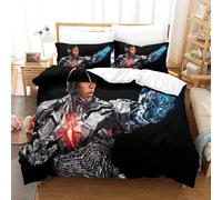 Ensemble De Housse De Couette Justice League Parure De Lit Housse De Couette Affiche De Film Double