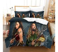 Ensemble De Housse De Couette Justice League Parure De Lit Housse De Couette Affiche De Film Double