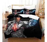 Ensemble De Housse De Couette Justice League Parure De Lit Housse De Couette Affiche De Film Single