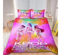 Ensemble de housse de couette pour enfants d-demon h-hunters, ensemble de literie k-pop, housse de couette double roi avec Pillocase, cadeaux pour enfants, décor W