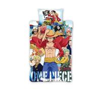 Ensemble de Housse de Couette Simple et Taie d'Oreiller One Piece - Douce et Respirante - Réversible pour Enfants, Filles et Garçons