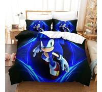 Ensemble De Housse De Couette Sonic The Hedgehog Parure De Lit Housse De Couette Sonic