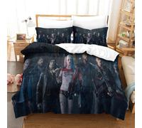 Ensemble De Housse De Couette Task Force X Movie Poster Ensemble De Literie Housse De Couette Harley Quinn Clown Si