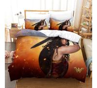 Ensemble De Housse De Couette Wonder Woman Parure De Lit Housse De Couette Affiche De Film Double