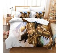 Ensemble De Housse De Couette Wonder Woman Parure De Lit Housse De Couette Affiche De Film Double