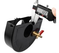 Ensemble de housses anti-poussière pour meuleuse d'angle avec pompe à eau intégrée et ouvertures double face pour l'alimentation en eau et le contrôle de la poussière lors des opérations de coupe (B)