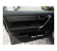 Ensemble de housses d'accoudoir de porte avant en cuir pour CR-V 2007-2012 - Ajustement direct sans perçage - Avec ruban adhésif double face T