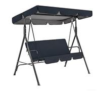 Ensemble de housses de chaise de jardin peu encombrantes, fabriquées en tissu Oxford 210D pour un nettoyage et un entretien faciles (noir)