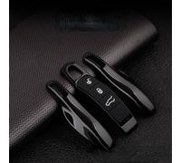 Ensemble De Housses De Clé Télécommande Intelligente,Pour Porsche Panamera,Spyder,Carrera,Macan,Boxster,Cayman,Cayenne,911,970,981,991 - Type Black #A