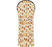 Ensemble de housses de golf avec étiquette numérotée pour collage de petit déjeuner
