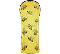 Ensemble de housses de golf imperméables avec étiquette numérotée pour conducteur/bois de parcours/hybride, Save The Bees Bee Lover, nid d'abeille, apiculteur