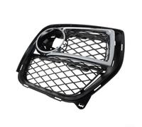 Ensemble de housses de grille de phare antibrouillard avant pour BMW X6 E71 2012 2013 2014 Noir Pièces de garniture d'aération ouvertes compatibles avec pièce d'usine 51117312605 51117312606 Kit de