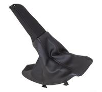 Ensemble de housses de levier de vitesse et de frein à main pour Série 3 E90/E91/E92/E93 (2004-) - Protecteur anti-poussière en cuir de qualité supérieure compatible avec 7155622, noir (SKU)