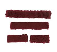 Ensemble de Housses de Licou pour Cheval, Housses de Protection en Peluche Douce pour L'entraînement, Paquet de 4, Matériau Respirant Long