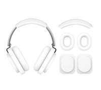 Ensemble de Housses de Protection pour Nothing Headphone (1) Casque, Housse de Protection en Silicone pour Écouteurs, Housse pour Coussinets d'oreille, Protège-Coussin pour Bandeau (Blanc)