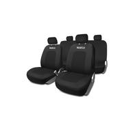 Ensemble de housses de siège de voiture Sparco - Noir