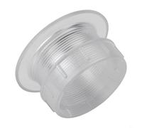 Ensemble de housses de trou de parasol pour tables de terrasse d'extérieur, capuchon en plastique de 4,2 cm ID pour trous de 5,1 cm, gris/transparent, compatible avec les tables en verre/fer/bois