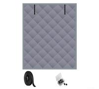 Ensemble de housses d'isolation en tissu Oxford pour fenêtre conçue pour la régulation de la température intérieure par mois froids et chauds (76,2 x 142,2 cm)