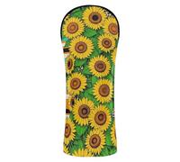 Ensemble de housses imperméables pour tête de golf avec numéros interchangeables conçus pour s'adapter à tous les bois et pilotes mexicains, léopard, guépard, tournesol, turquoise