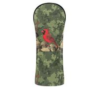Ensemble de housses imperméables pour tête de golf avec numéros interchangeables pour conducteur hybride et bois de parcours national, chaussures de l'armée boueuse, casques, croix et drapeaux à crête