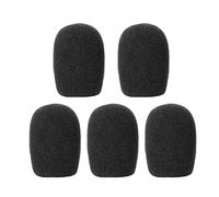 Ensemble De Housses Microphone Pour Casque 5 Pièces Petites Couvertures En Mousse Pare-brise Pour Casque Bureau Protection Contre