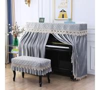 Ensemble De Housses Piano Droit Housse Universelle En Velours Piano Droit