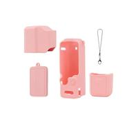 Ensemble de housses pour appareil photo prêt à l ' emploi pour Pocket 4P, installation flexible, sangle anti-perte, entretien facile, housse en silicone pour appareil photo portable, ensemble de poche