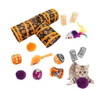 Ensemble de interactifs pour Chat, Ensemble de pour Chat à 3 canaux Canal | Ensemble Boule de printemps, baguette à , souris, lapin, Halloween interactif pour chats d'