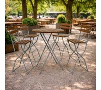 Ensemble de jardin à bière ensemble de jardin à bière table haute + 4 chaises...