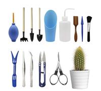 Ensemble de Jardin combiné - Outils pour Planter intérieur et extérieur, poignées ergonomiques pour la Transplantation | Idéal pour l'entretien des, l'élagage, Le Travail du Sol, Les bonsaïs
