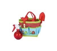 ensemble de jardin Krabbelkäferjunior polyester/acier rouge 4 pièces