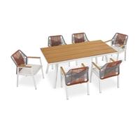 Ensemble de jardin Premium Costa Rica Sienna rouge