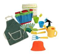 Ensemble de jardinage pour les tout-petits, jeu de jardinage pour enfants 11pcs, ensemble de jardinage pour les enfants avec des enfants avec sac fourre-tout, outils de jardinage pour enfants pour am