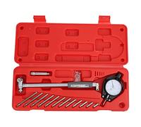 Ensemble de Jauge D'alésage de Cadran, Jauge D'alésage de Cadran avec 12 Pièces de Mesure, Ensemble de Jauge de Mesure de Cylindre de Trou, Haute Précision 0,01 mm 50-160 mm