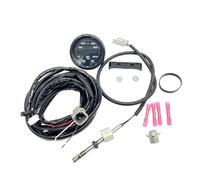 Ensemble de jauge EGT pour de voiture 52 mm 30-0305 Compteur de température d ' échappement avec faisceau de câbles de sonde et collier de pour l ' observation du réglage