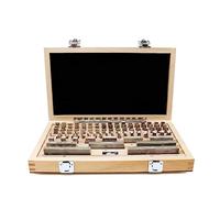 Ensemble de Jauges 122 pièces/ensemble 1 Grade 0 bloc d'inspection jauge Test étrier blocs Instruments de mesure(1 grade)