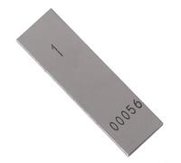 Ensemble de jauges à bloc en acier, gamme de 0,5 mm à 100 mm, dureté -63, outil d'étalonnage précis pour mesure industrielle (une pièce)