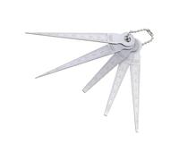 Ensemble de jauges d'épaisseur industrielles en acier - Outil d'inspection spatiale de précision - Outil de mesure pour soudage automobile et réparation de meubles