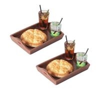 Ensemble de jeu alimentaire miniature pour maison de poupée comprenant des pizzas et des boissons texturées réalistes pour enfants Jeu de rôle essentiel pour maison de poupée