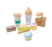 Ensemble de jeu avec café à emporter beige TU