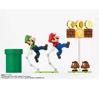 TAMASHII NATIONS - Super Mario - Figurine Super Mario Playset S.H.Figuarts