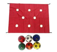 Ensemble De Jeu D'activités Team Hole Tarp - Système De Conception De Coordination En Tissu Durable, Structure De Poignée Renforcée, Construction Portable Légère | Jeu De Construction D'équipe Hole Ta
